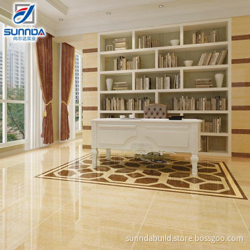 hall decoration suitable porcelain floor tiles with pear jade design in China